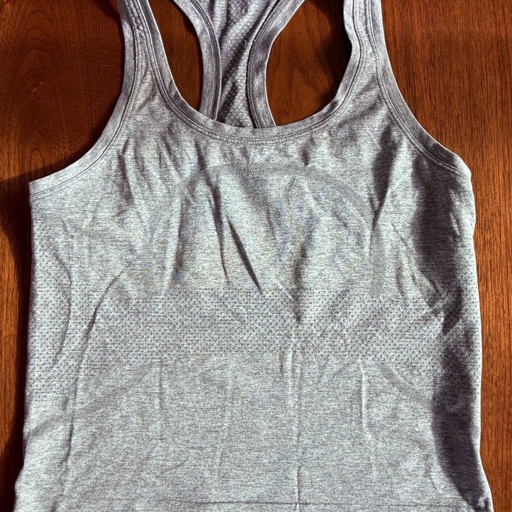 lululemon athletica Gray Tank Top